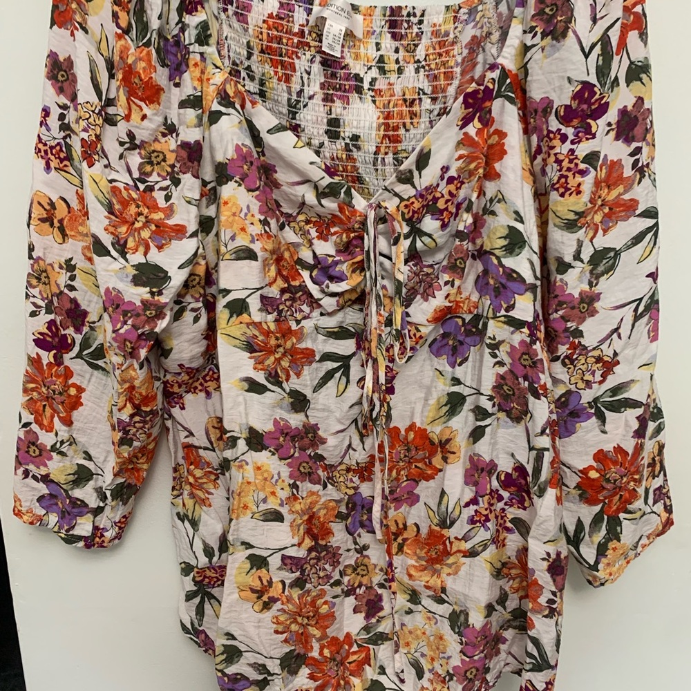Floral Print Women's Top